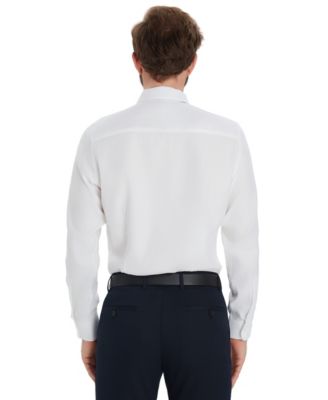 Men's Diamond Dobby Slim-Fit Dress Shirt, Macy's Exclusive