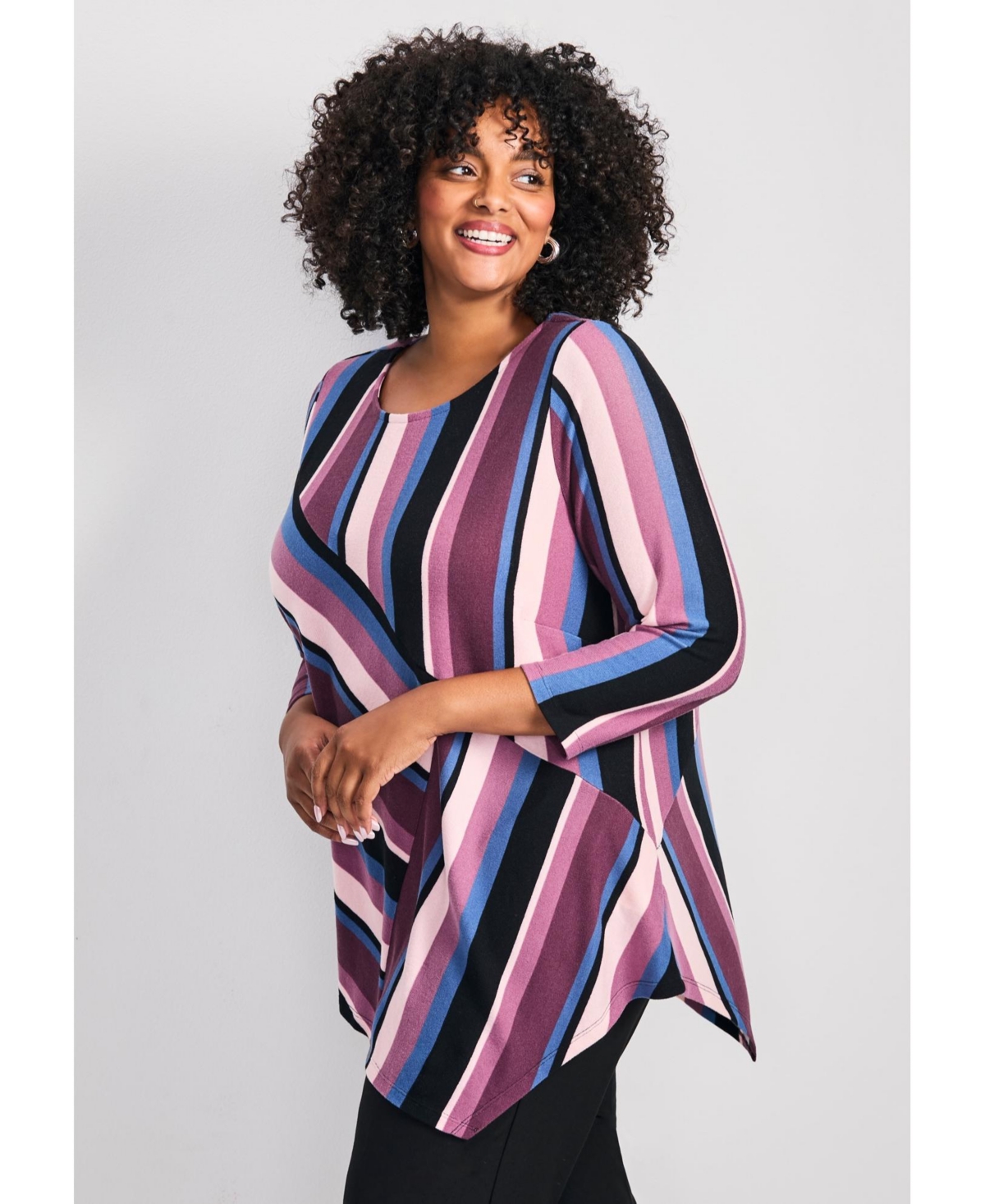 Avenue Women's Kaya Asymmetrical Hacci Top