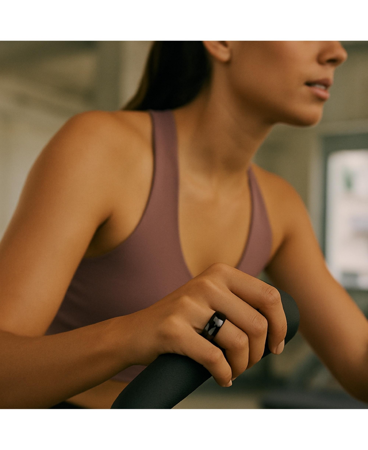 Pursonic Everyday Wellness Smart Ring – Sleek Health & Sleep Tracker with Magnetic Charging Base