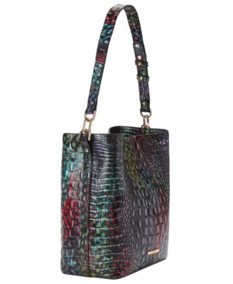 Celina Medium Leather Bucket Bag