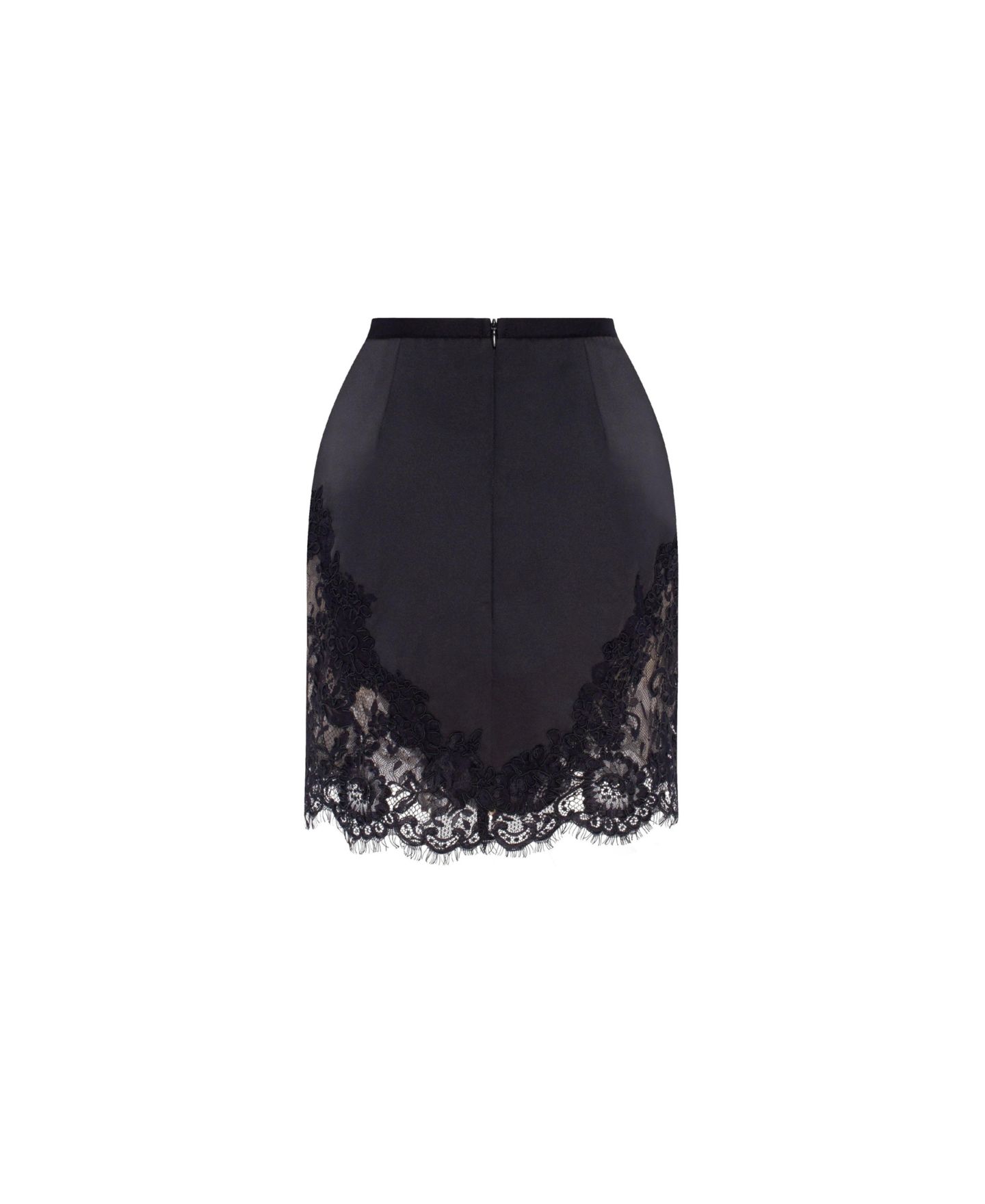 Женская юбка Milla Millla Fitted Obsidian Mini Skirt Adorned With Lace, цвет: Чёрный — фото 6