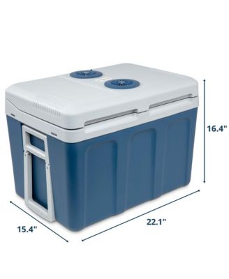 Electric Cooler & Warmer, 45 L Portable Cooler w/Wheels