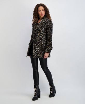 Women's Dropped Waist Peacoat