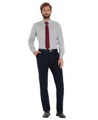 Men's Solid Slim-Fit Dress Shirt, Macy's Exclusive
