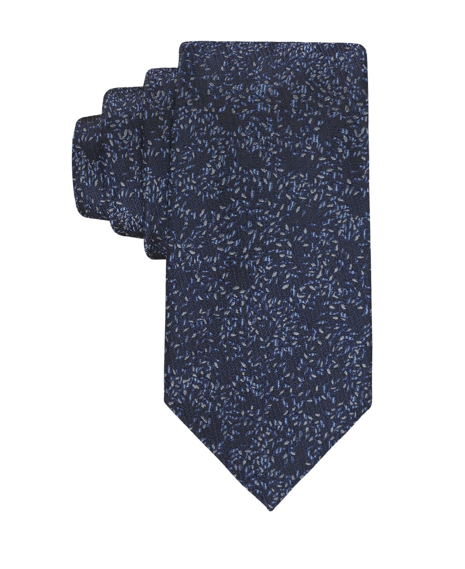 Men's Jean Floral Pattern Tie