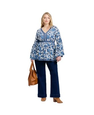 Women's Arlo Bell Sleeve Tunic Top