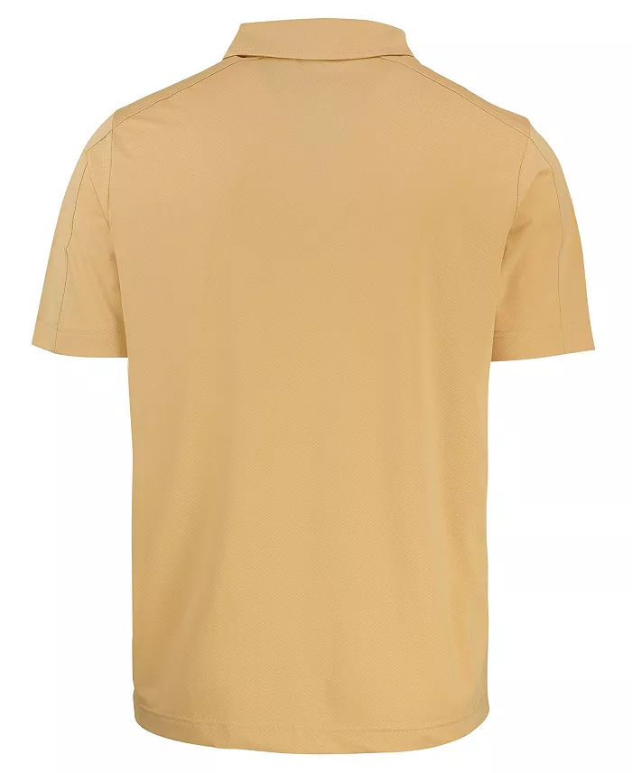 Prospect Textured Stretch Mens Short Sleeve Polo Shirt - thumbnail 3