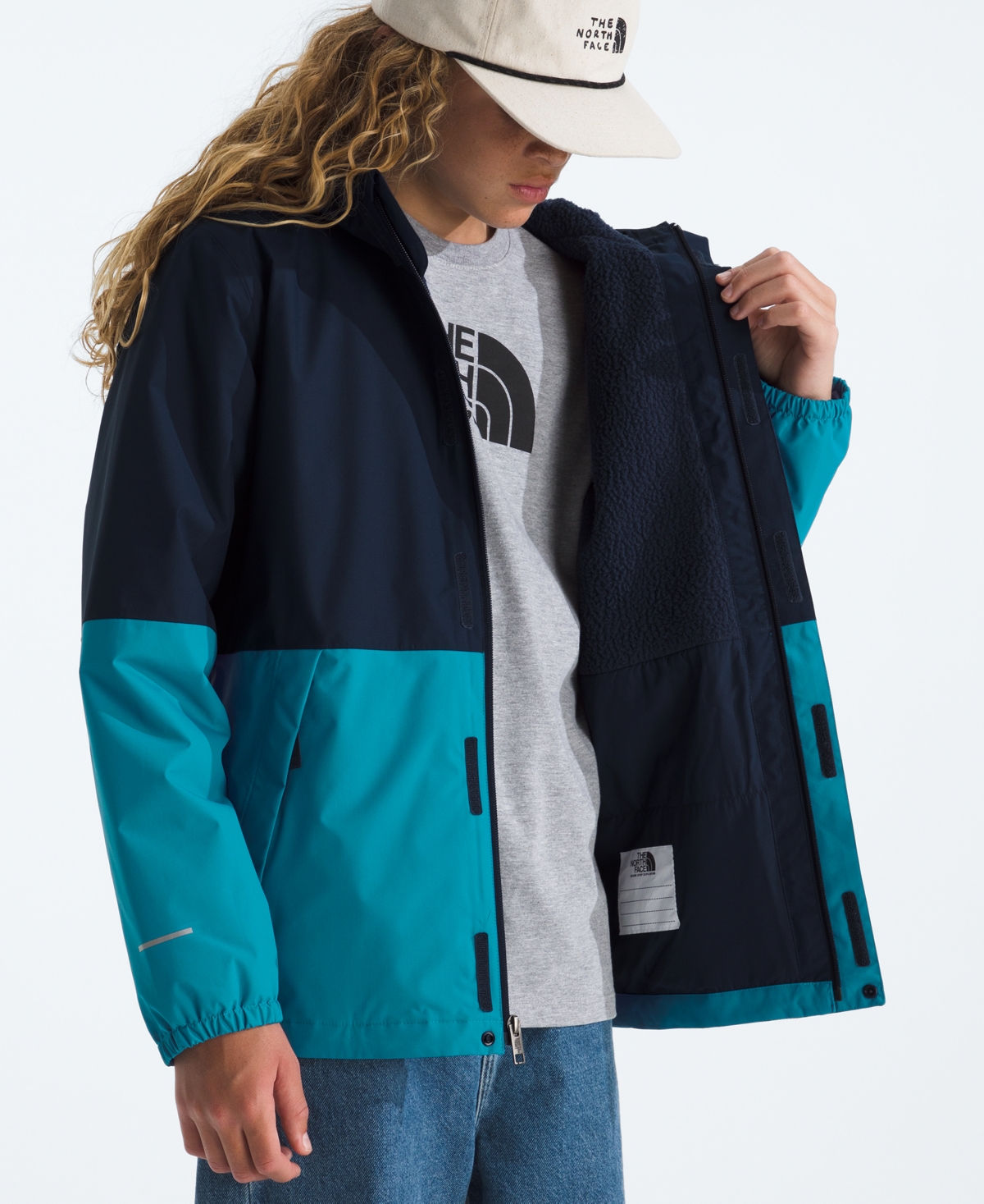 The North Face Boys 6-16 Warm Antora Rain Zipper Jacket
