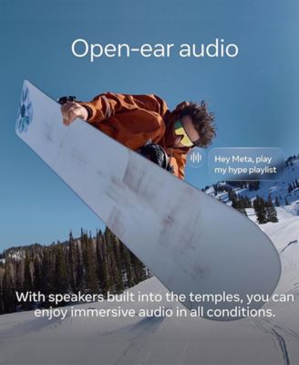 Unisex Meta Vanguard AI Sunglasses, OW8001