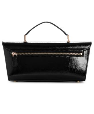 Cirene Top Handle Small Zipper Flap Bag