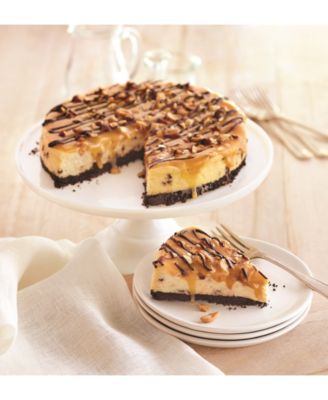 Wolferman's - Chocolate Caramel Nut Cheesecake