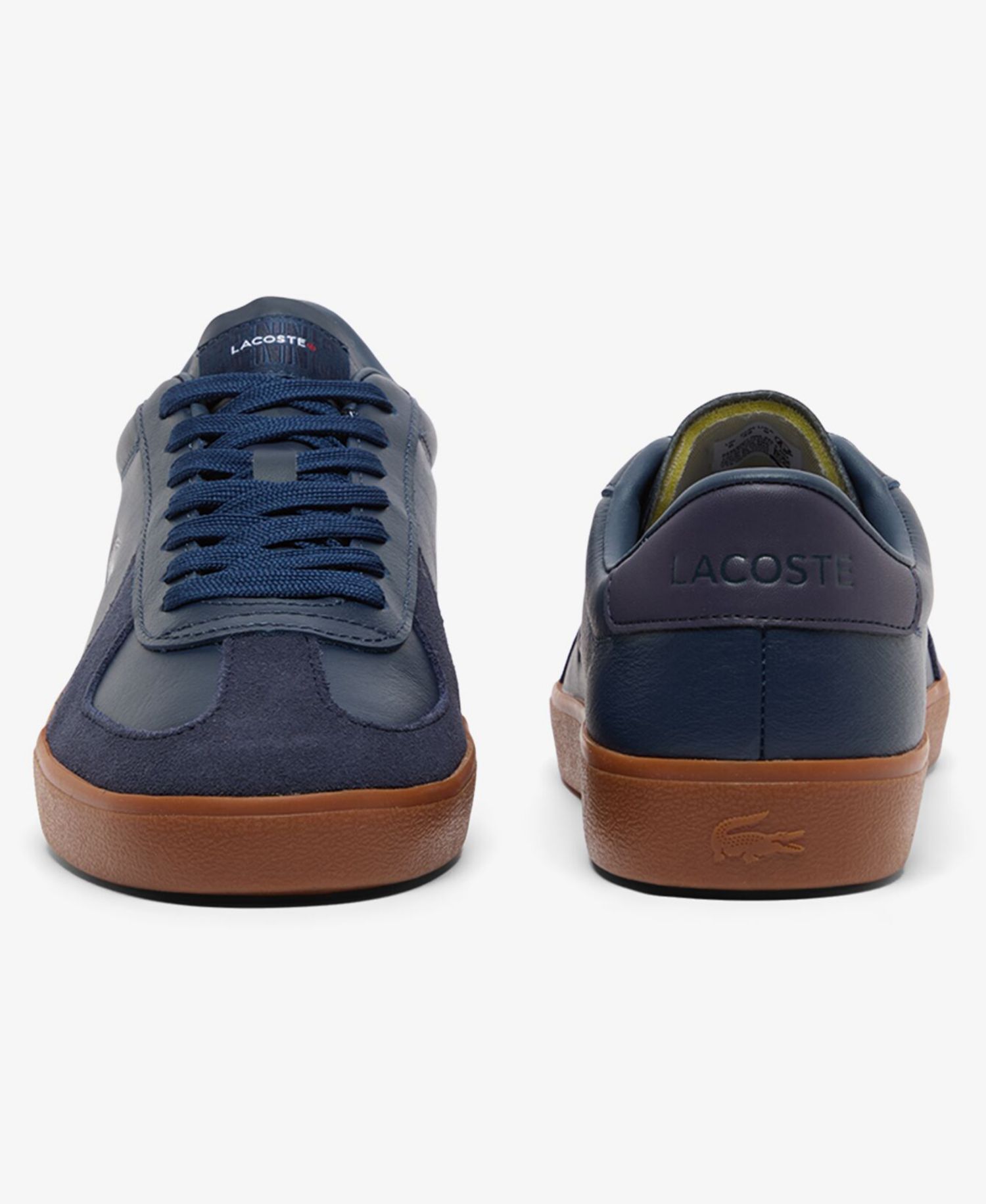 Men's Lace-Up Round-Toe Sneakers