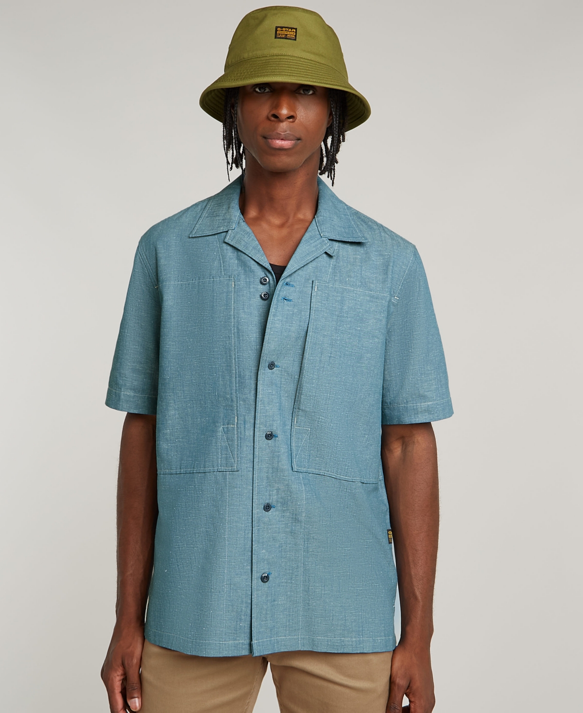 G-Star Raw Men's Workwear Resort Regular-Fit Shirt