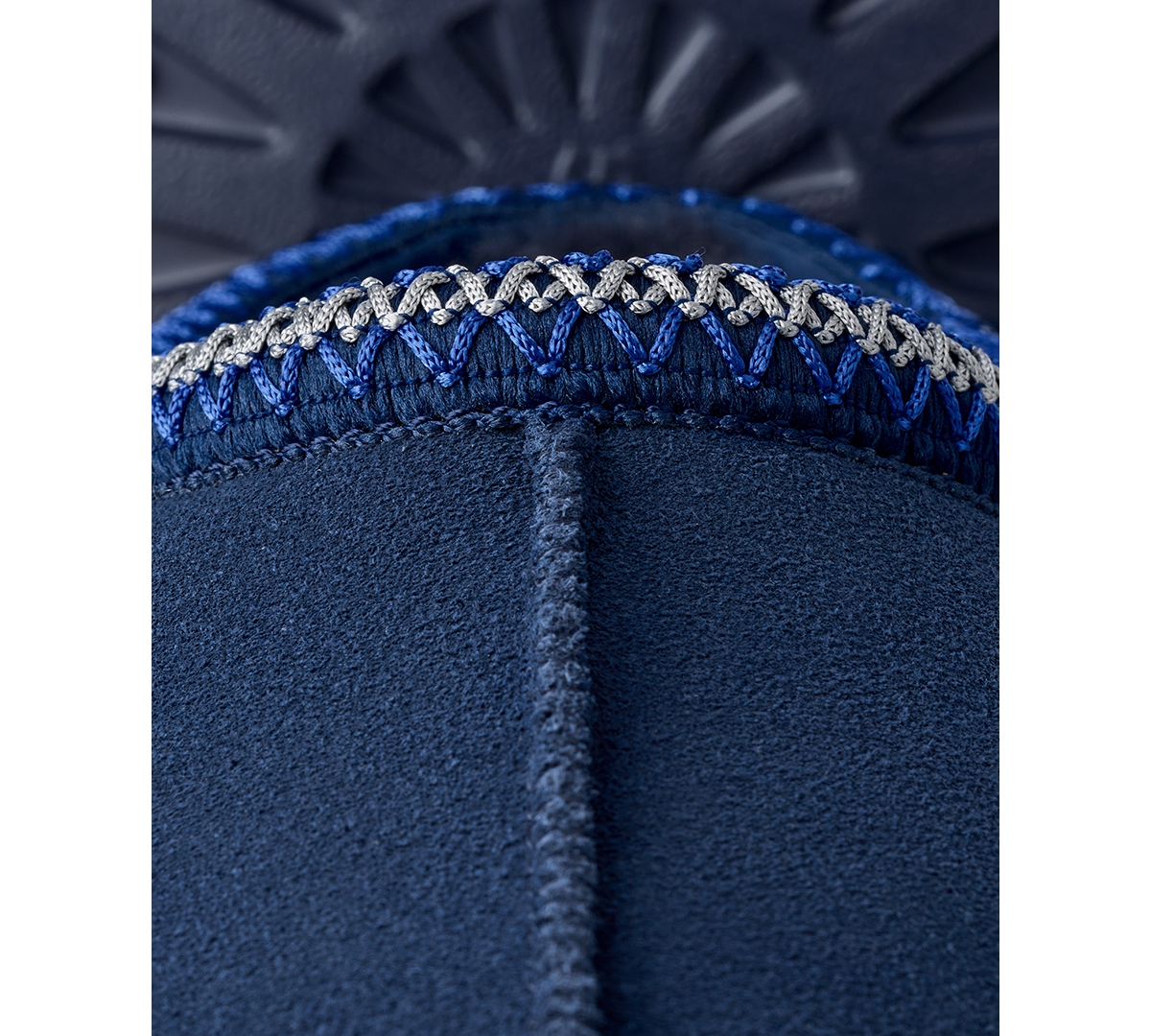 Ugg Mens Tasman Ii Suede Slippers Navy Eur 42 / 8 Uk In Blue