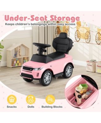 3-in-1 Convertible Ride-On Car Licensed Land Rover Discovery