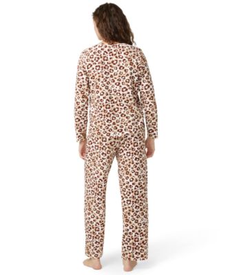 Women's Waffle Fleece Pajama Set