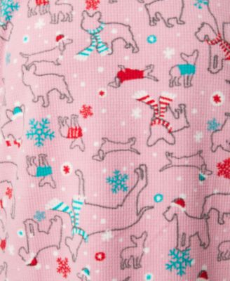 Women's Waffle Fleece Pajama Set