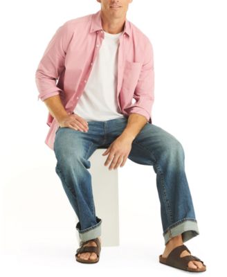 Men's Plaid Long-Sleeve Shirt