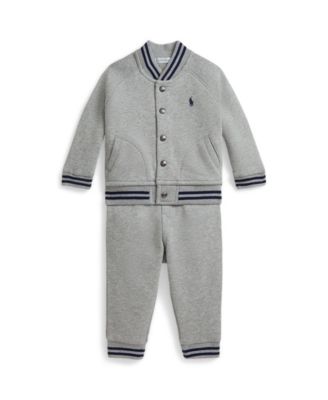Polo Ralph Lauren - Baby 2-Piece Baseball Jacket and Jogger Pants Set