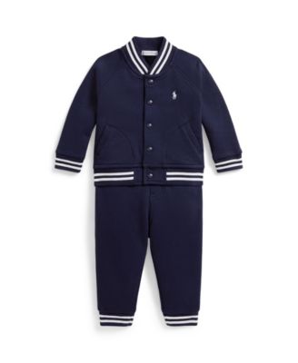 Baby Boys' Baseball Jacket and Jogger Pants, 2-Piece Set