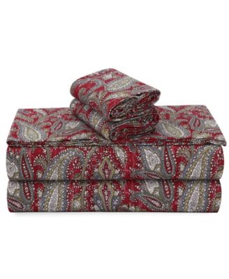 Portuguese Cotton 4-Pc. Extra Deep Pocket Sheet Set, Queen
