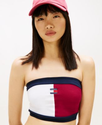 Women's Flag Badge Tube Top