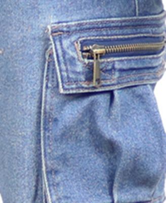 Men's Stretch Cargo Carpenter Jogger Slim-Fit Jeans