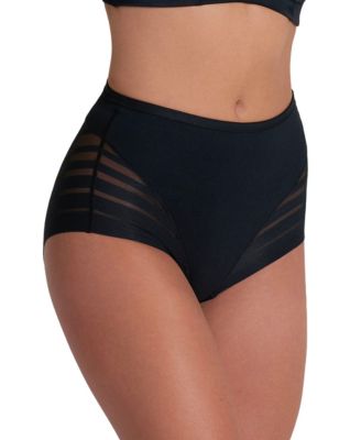 Women's Lace Stripe Undetectable Classic Shaper Panty 012903