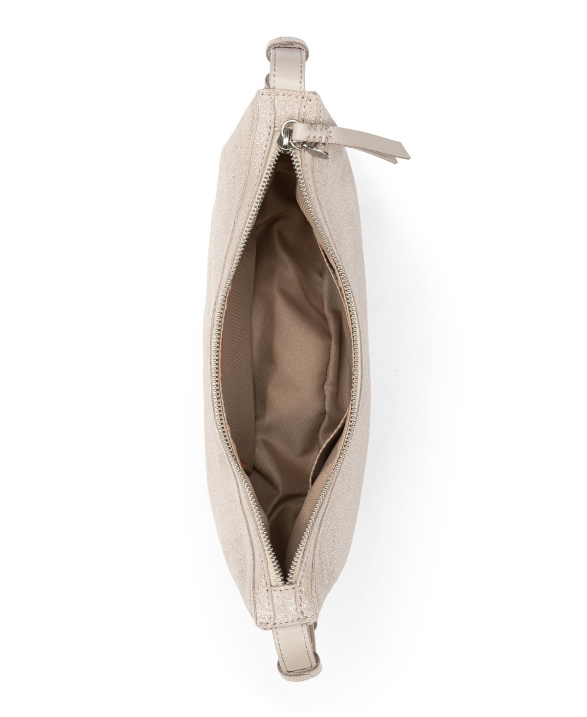 The Sak Tess Leather Medium Shoulder Bag In Neutral