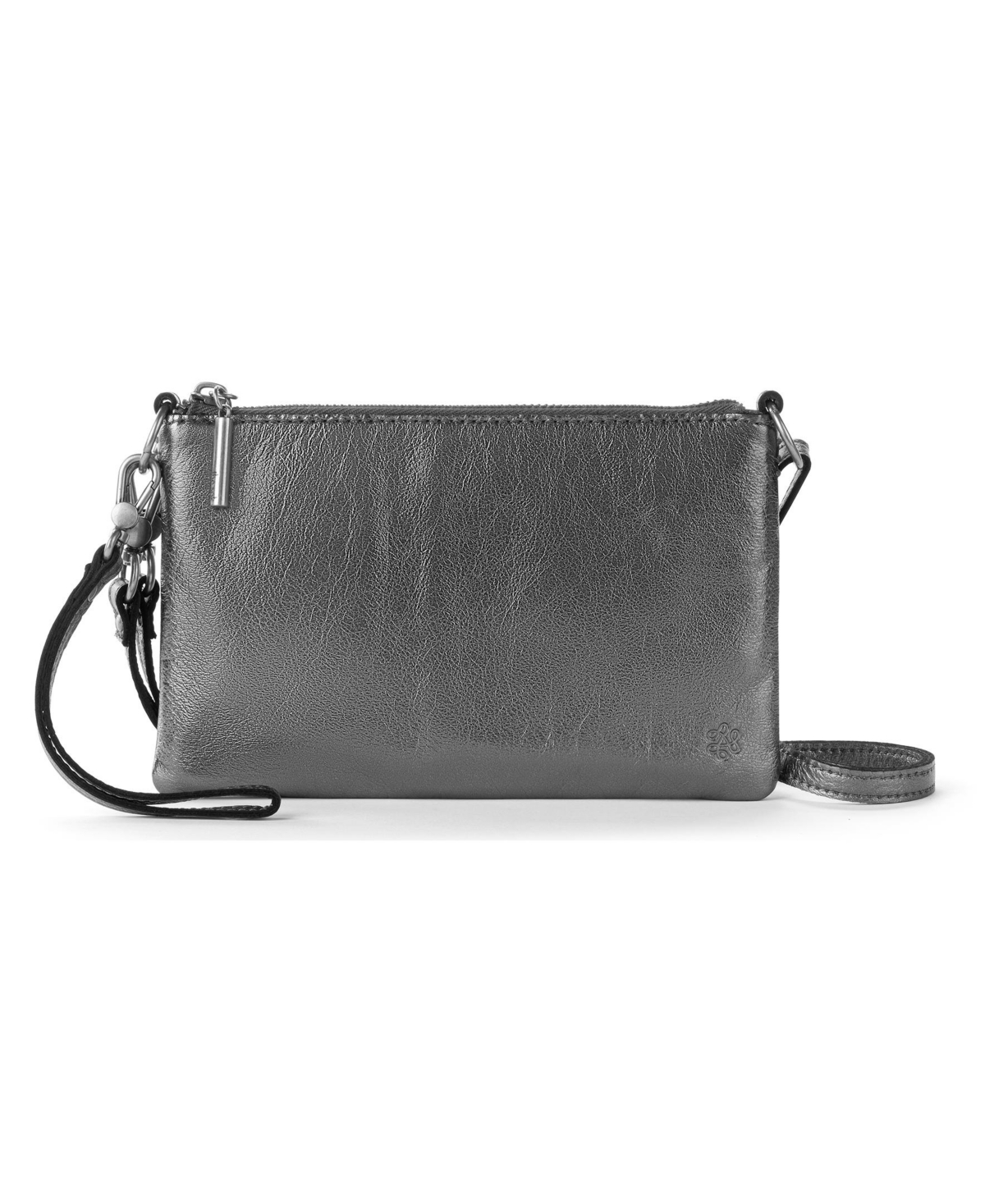 The Sak Vita Leather Zip Top Wristlet