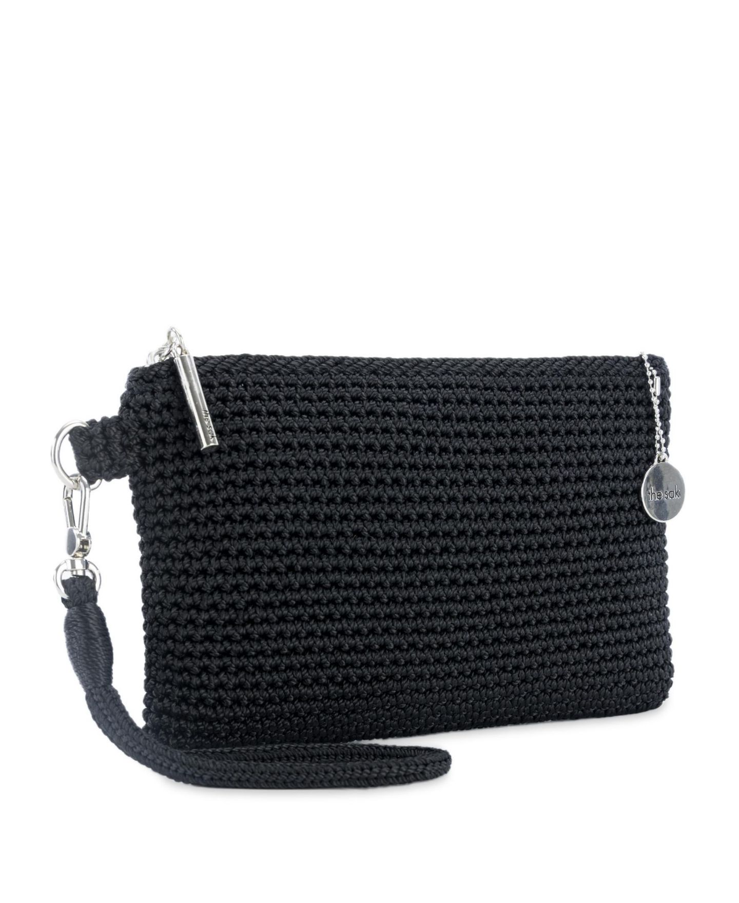 Женские кошельки The Sak Vita Leather Zip Top Wristlet, цвет: Чёрный — фото 2