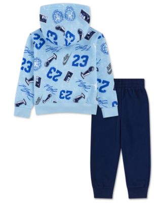 Boys' Toddler 2T-4T Long-Sleeve Hoodie and Jogger Pants, 2-Piece Set