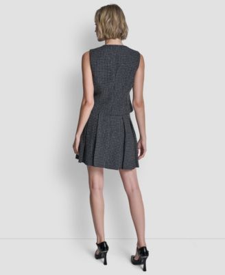 Women's Button-Front Vest Top