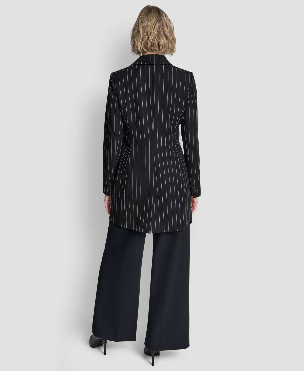 Dkny Women's One-Button Notch Collar Jacket