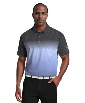 PGA TOUR - Men's Short-Sleeve Architecture Ombre Roadmap Polo Shirt