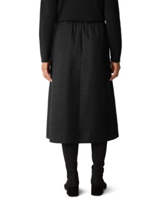 Women's Quilted A-Line Skirt