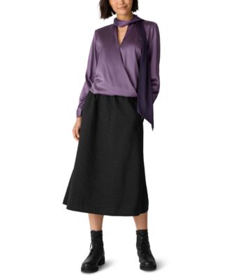 Women's High Collar Top