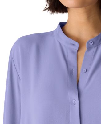 Women's Mandarin Collar Top