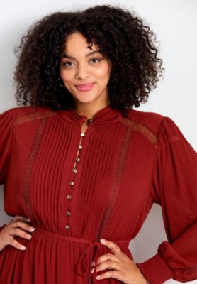 Women's Plus Size Jasmine Tiered Maxi Dress