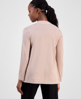 Petite Chatham Open-Front Cardigan