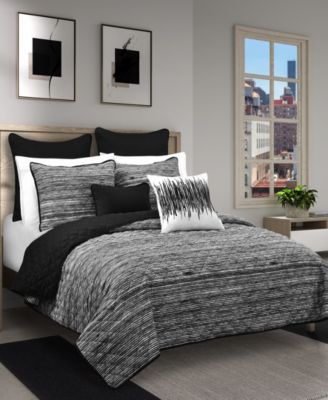 Dalton Sleek Stripe 3-Pc. Quilt Set, Full/Queen