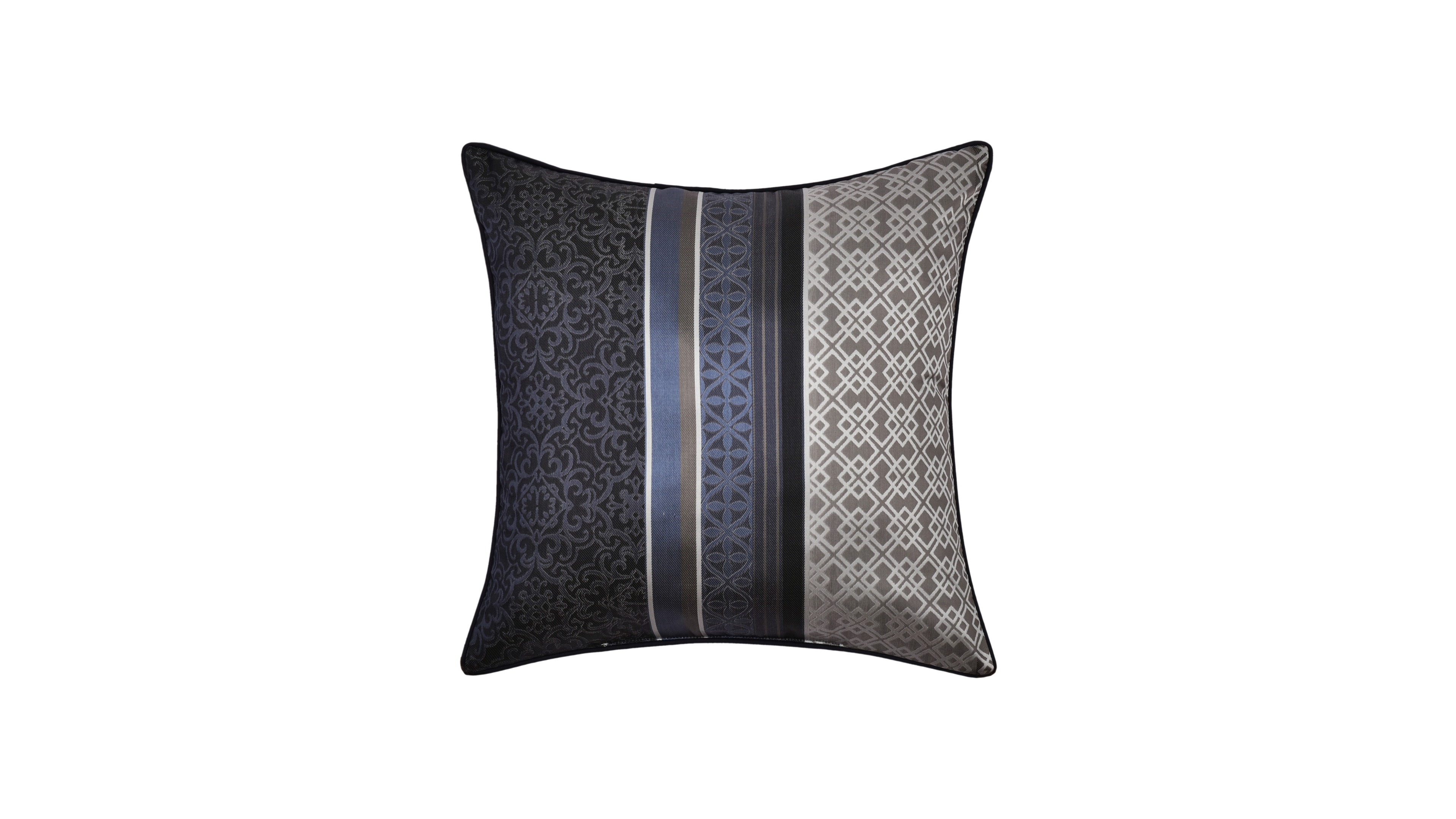 Royal Court Carlisle Woven Stripe Decorative Pillow, 20" x 20"