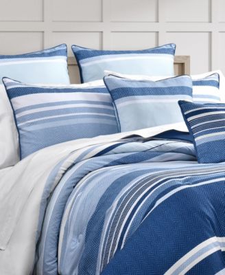 Carson Multi-Stripe 3-Pc. Comforter Set, Full/Queen