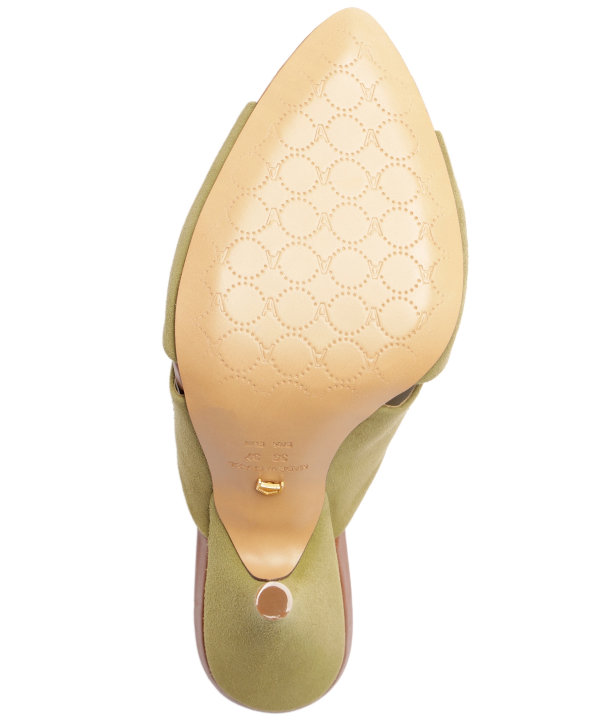 Arezzo Amelia Stiletto Sandal In Green