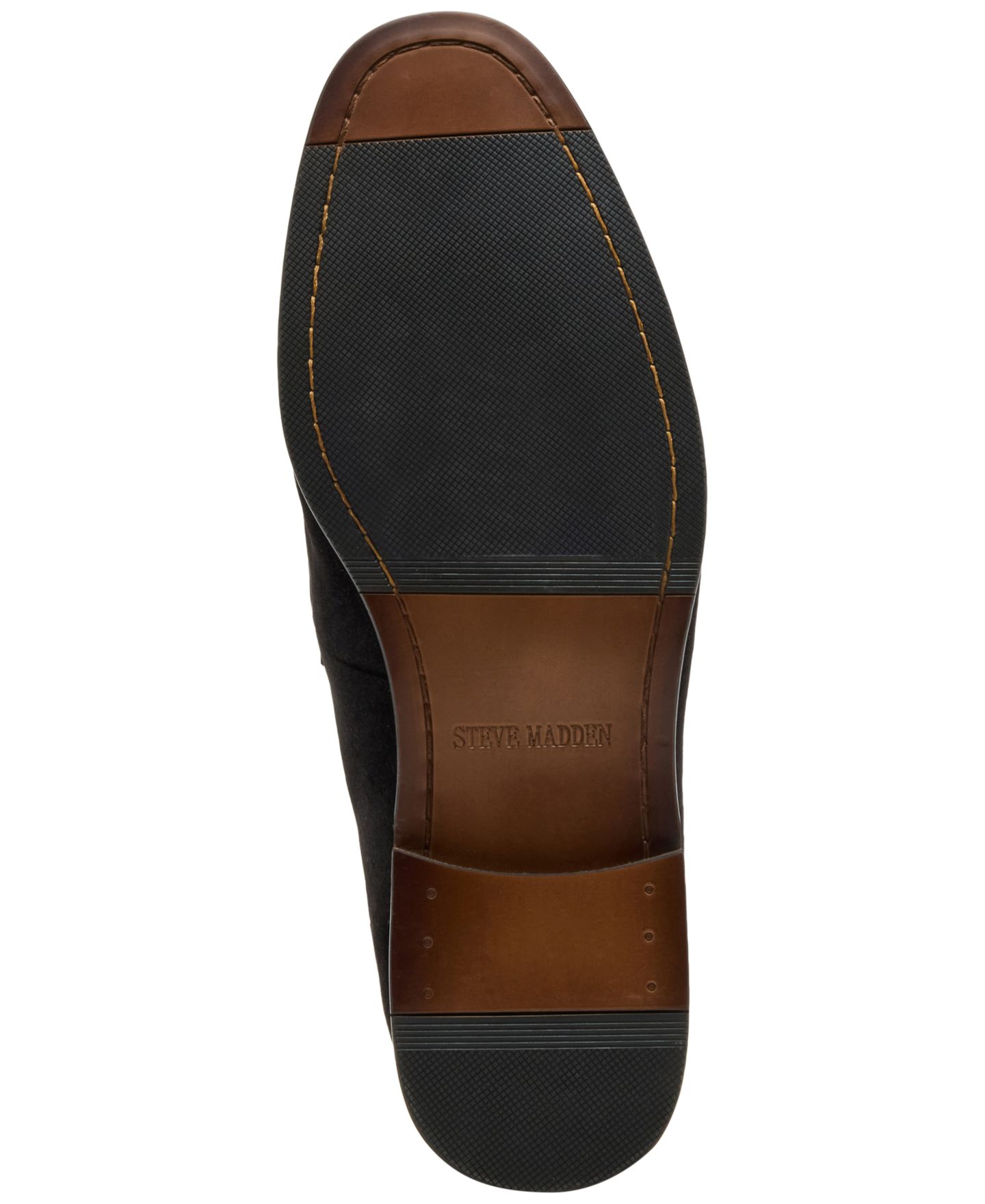 Мужские туфли Steve Madden Suez Slip-On, цвет: Чёрный — фото 6