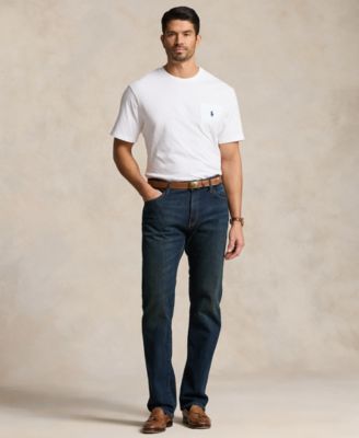 Men's Big & Tall Crew-Neck Pocket T-Shirt