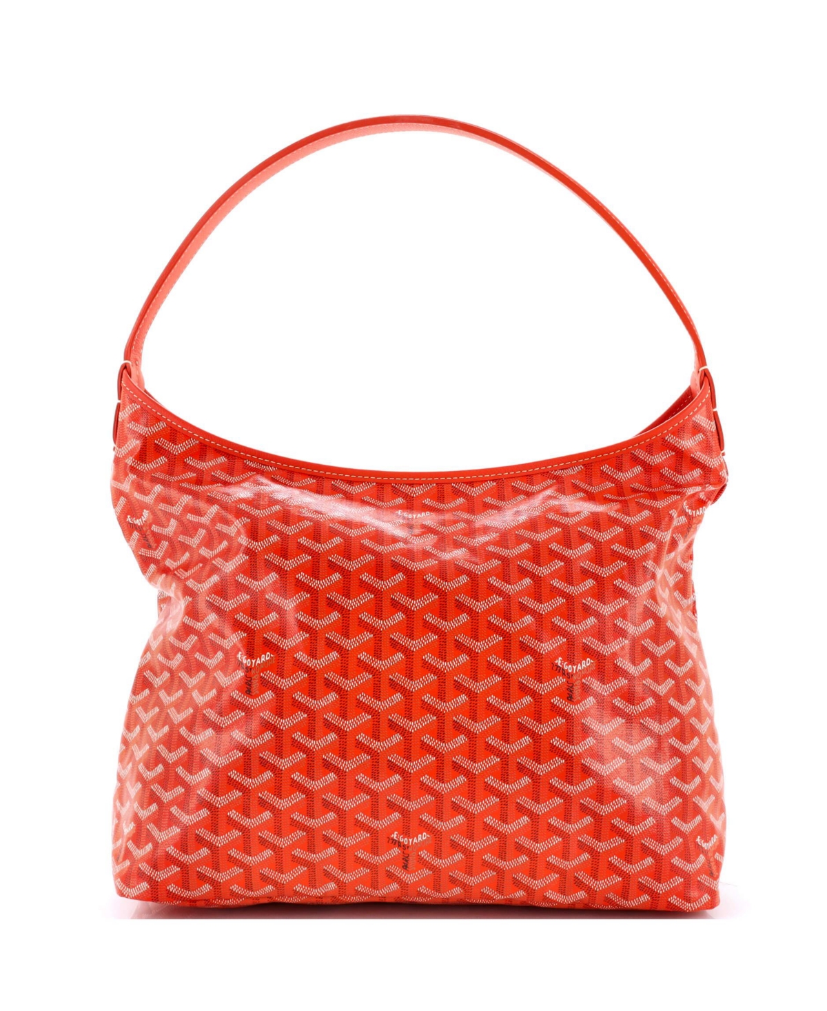 Pre-Owned Goyard Boheme Hobo Coated Canvas