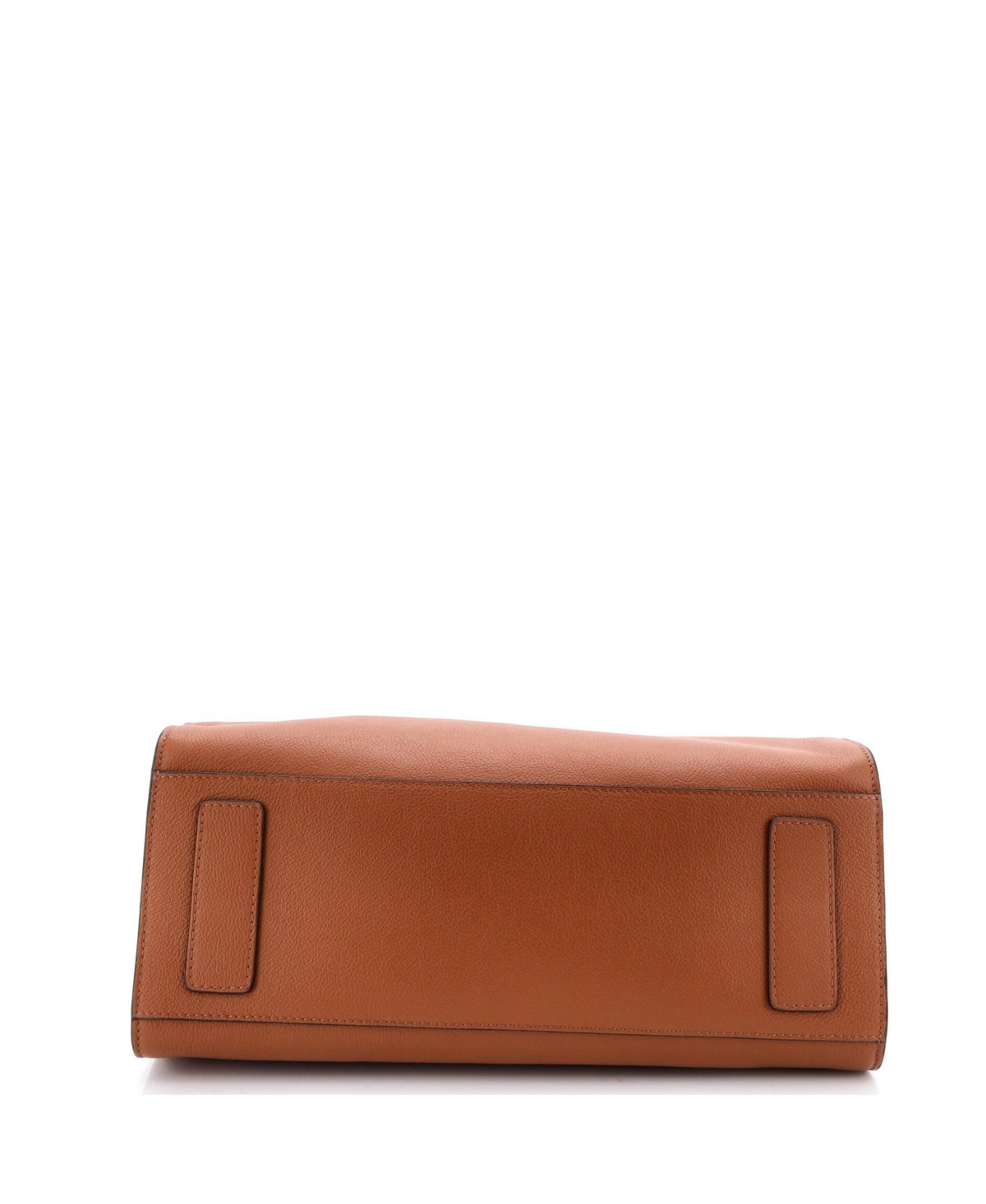 Pre-Owned Versace Large Palazzo Medusa Belted Convertible Tote Leather