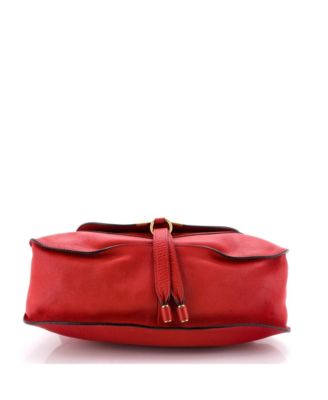 Medium Marcie Satchel Leather