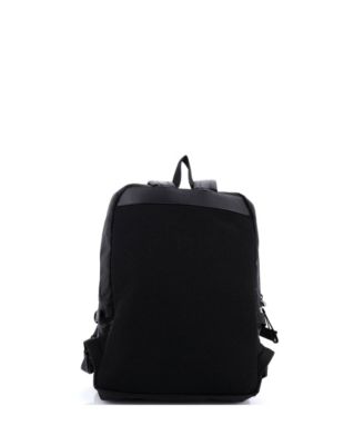 Medium La Greca Logo Backpack Nylon